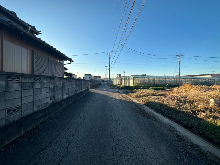 前面道路